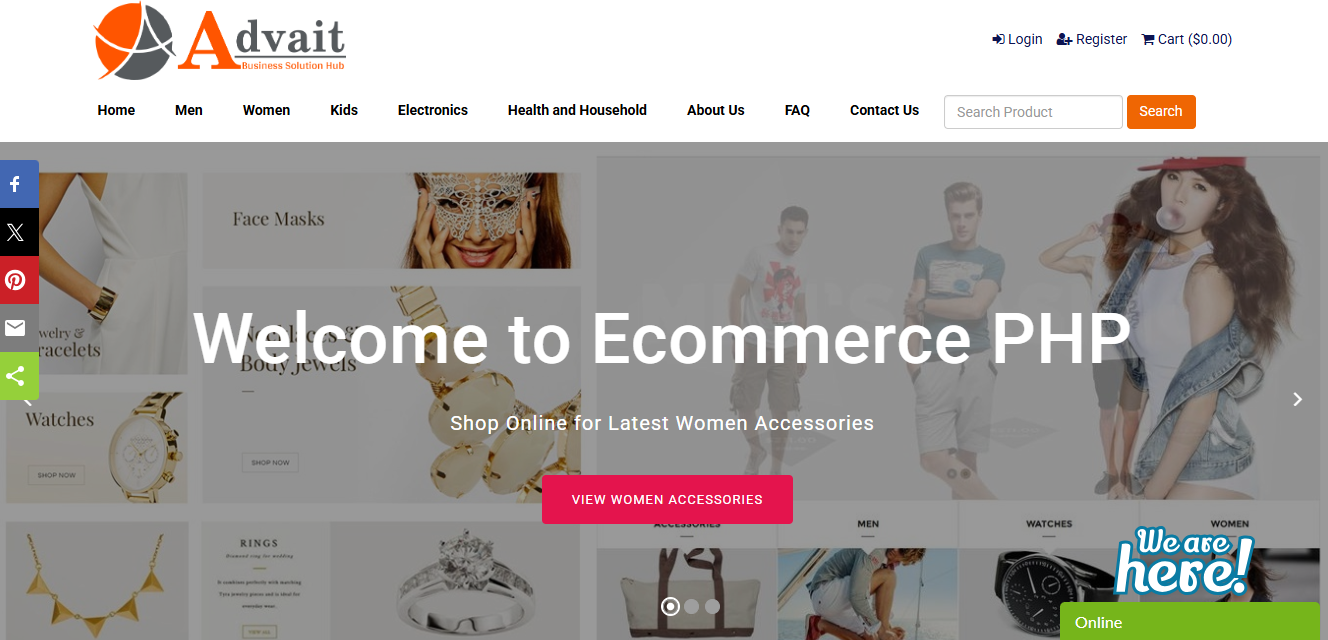 Ecommerce 2 website